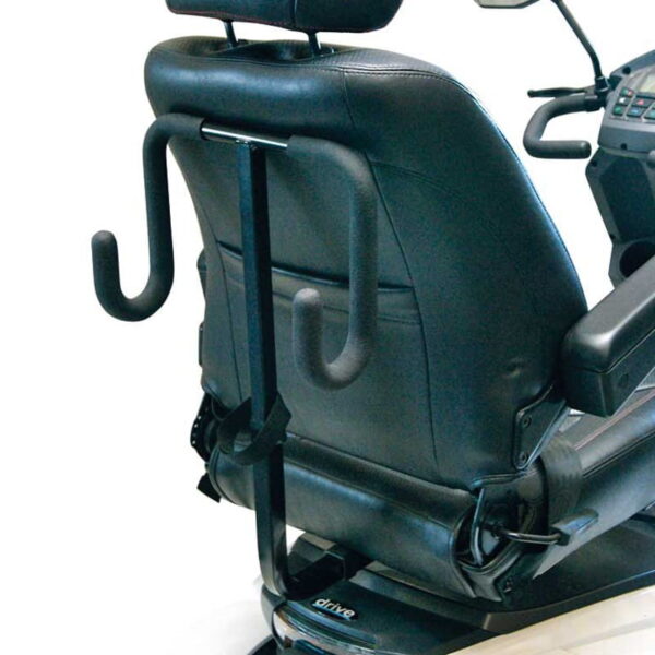 Halter fuer Gehhilfe und Rollator fuer Drive Elektromobile