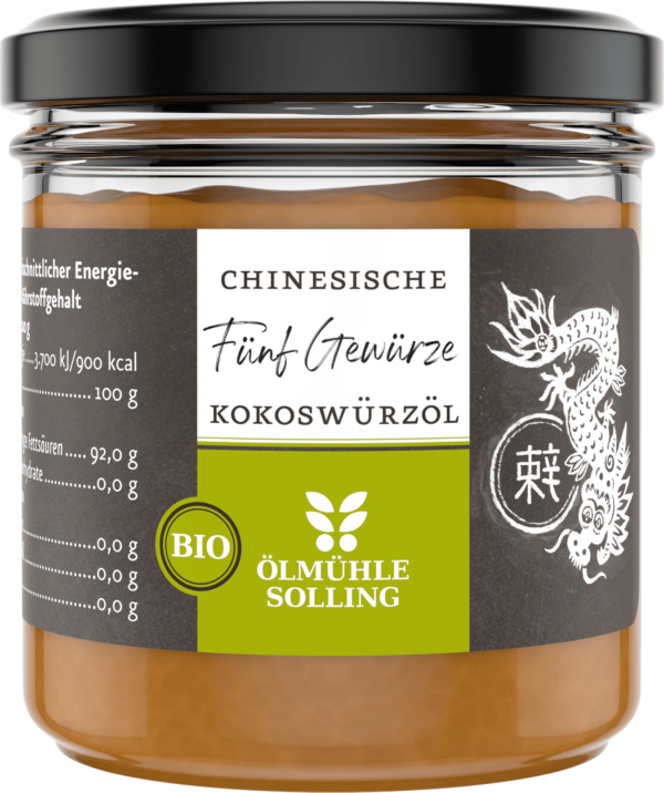 Chinesische 5 Gewürze Kokoswürzöl 100 g