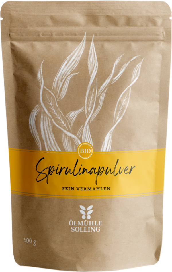 Spirulinapulver fein vermahlen 500 g