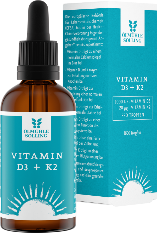 Vitamin D3 + K2 Öl 50 ml