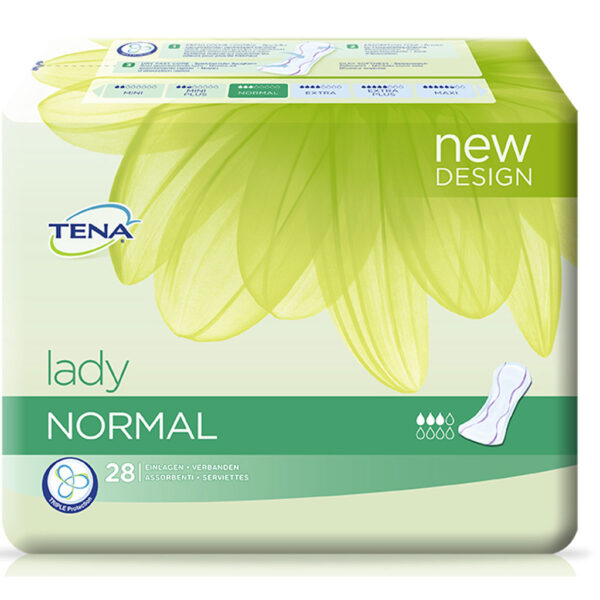 Tena Lady Normal (P=30) für den diskreten Schutz bei Blasenschwäche